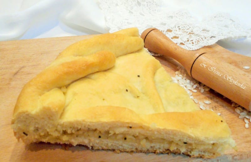 Зелник со ориз (посно)