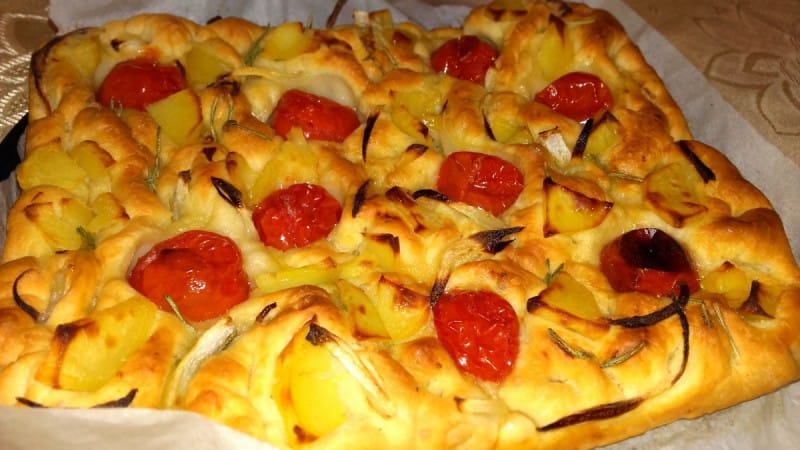 Фокача (посно)