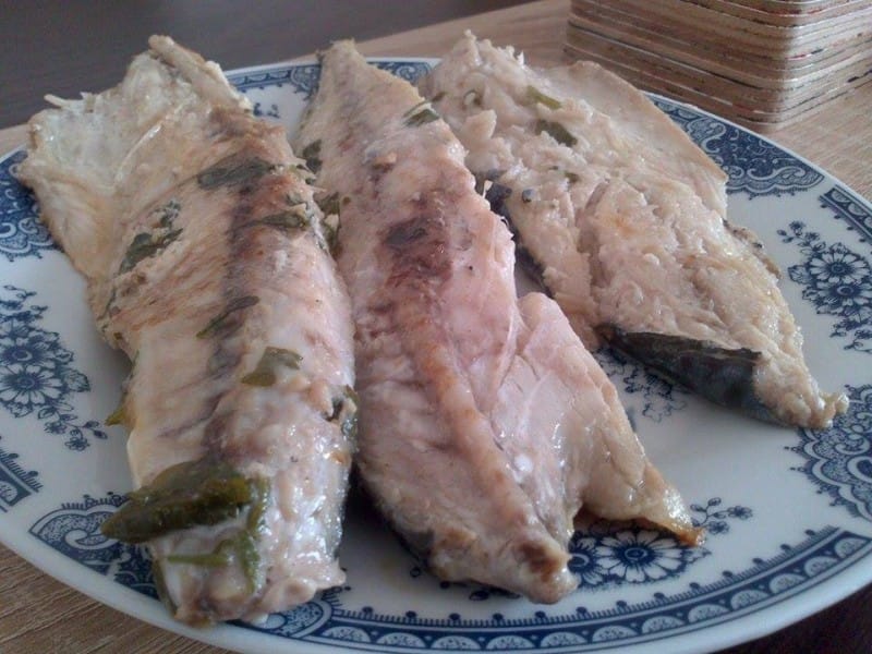 Маринирана и пржена скуша