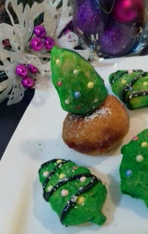 Новогодишни елки крофни (печени)