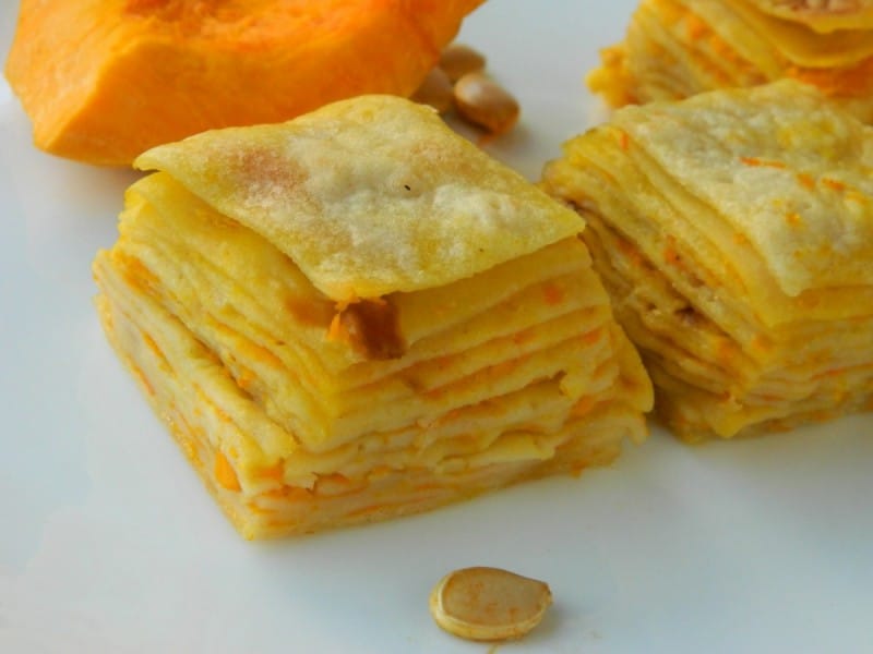 Солени палачинки со тиква (посно)
