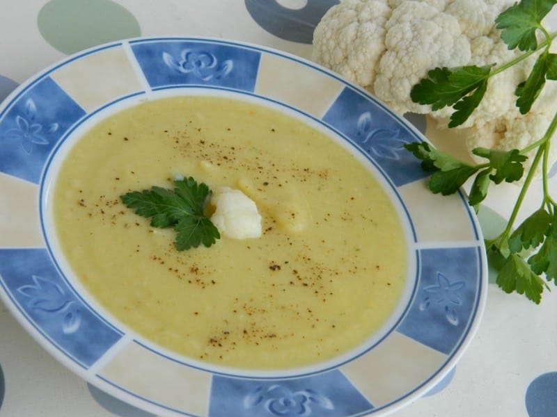 Чорба со карфиол (посно)