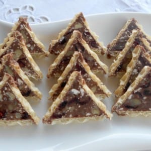 Кошнички од тесто полни со чоколаден фил - Moirecepti