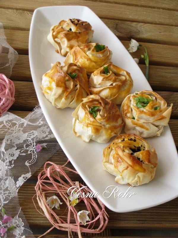 Ружички од готови кори