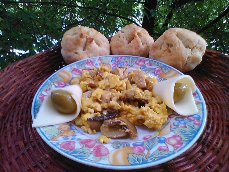Kајгана со печурки