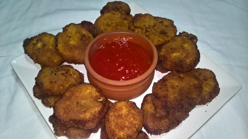 Чикен нагетс со крем сирење (chicken nuggets)