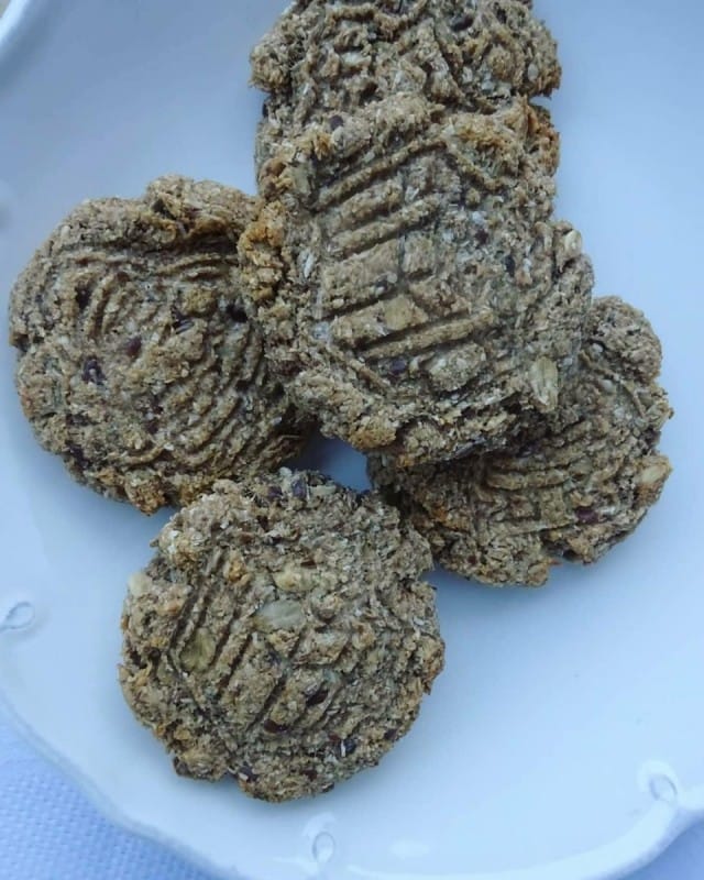 Овесни колачиња со кокос (веган, посно)