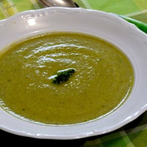 Крем супа со мешан зеленчук (посно, без масло)