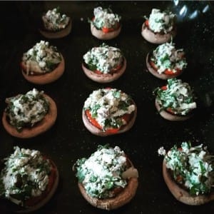 Капи од шампињони
