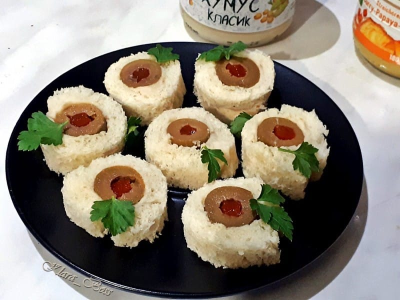 Лебни залачиња со маслинки