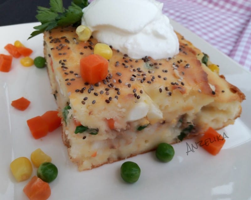 Пита со туна (без месење)