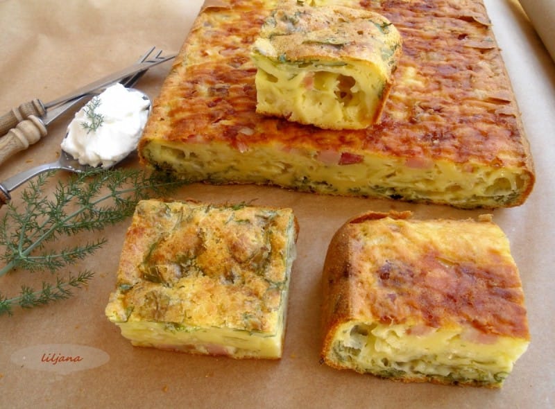 Киш со сланина