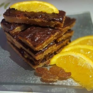 Штангли со јаболка (посно, без брашно)