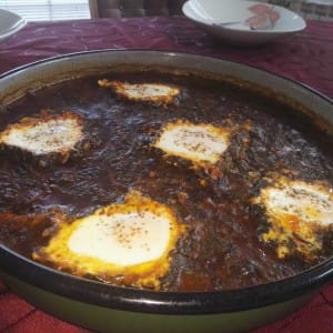 Спанаќ со јајца