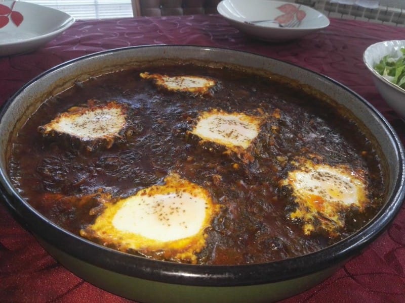 Спанаќ со јајца