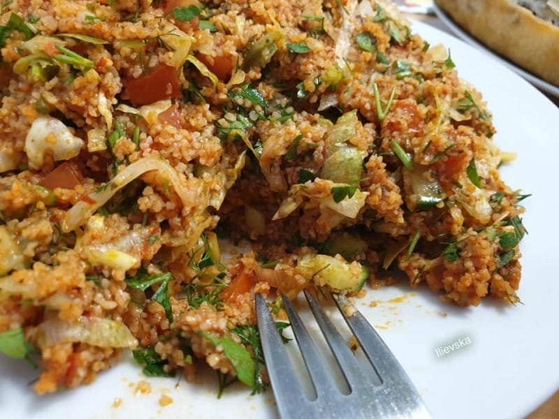Турска салата - Kisir tarifi