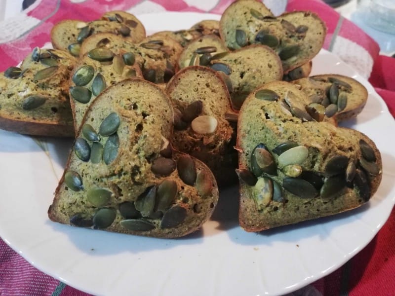 Мафини со хељда и спанаќ