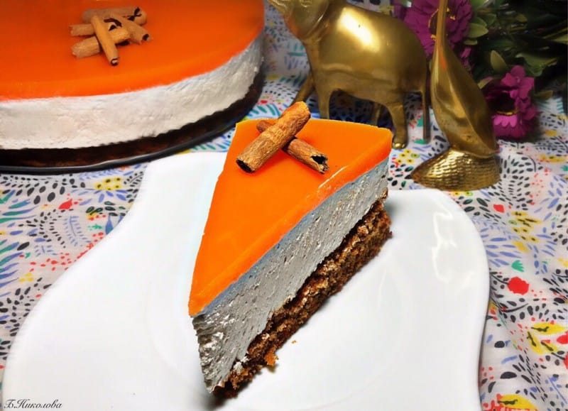 Чизкејк со моркови и цимет