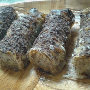 Набрана баклава со мелени бисквити (посно)