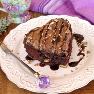 Чоколаден колач со фил од вафли-наполитанки