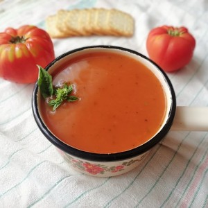 Супа од домати (посно, веган)