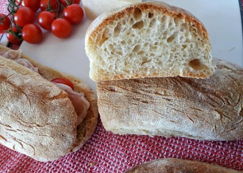 Леб чиабата со стартер