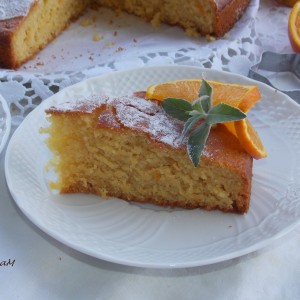 Торта со портокал (посно)
