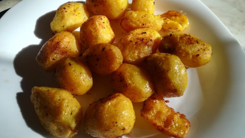 Крцкави печени компири