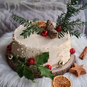 Торта Снежна идила (посно)(јубилеен 800ти рецепт)