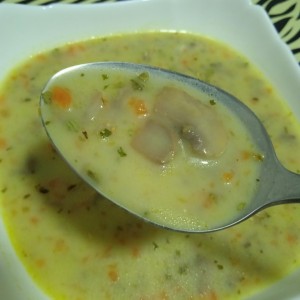 Домашна Крем Супа од Печурки