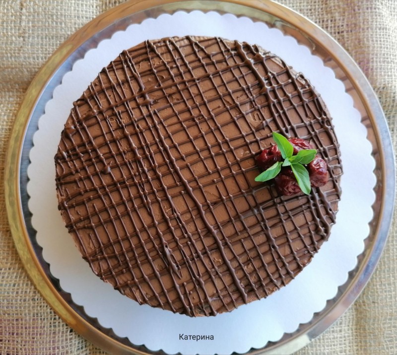 Торта чоко-вишна 