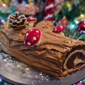 Божиќна дрво торта