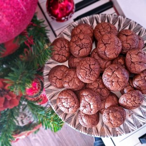 Чоколадни божиќни колачиња